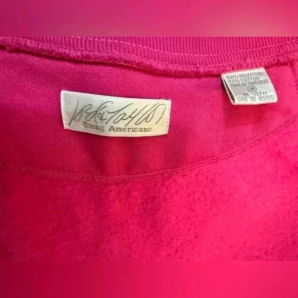 Lord & Taylor Young Americans | Fleece  Boyfriend Cardigan (M) - Picture 6 of 7
